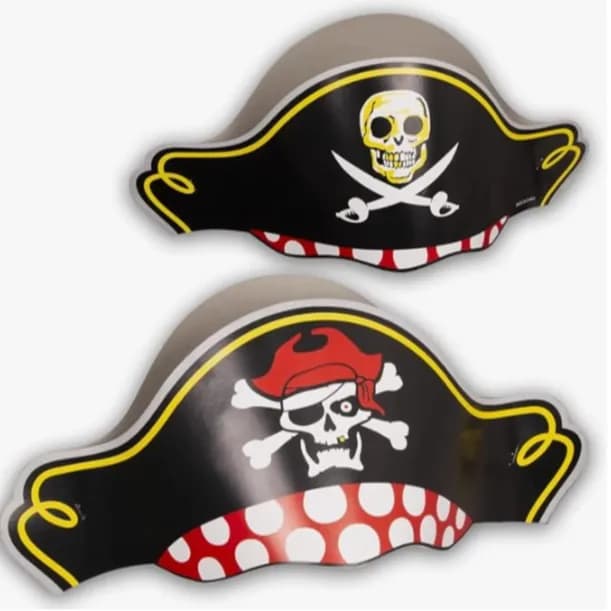 Pirate Hats 12 pcs