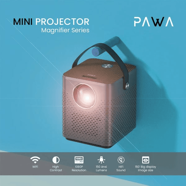 بروجيكتور Pawa Magnifier Series Mini Projector PW-PR7PA90