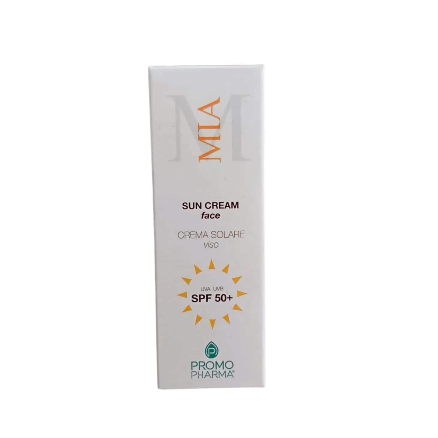 mia spf 50+  face sun cream 50 ml