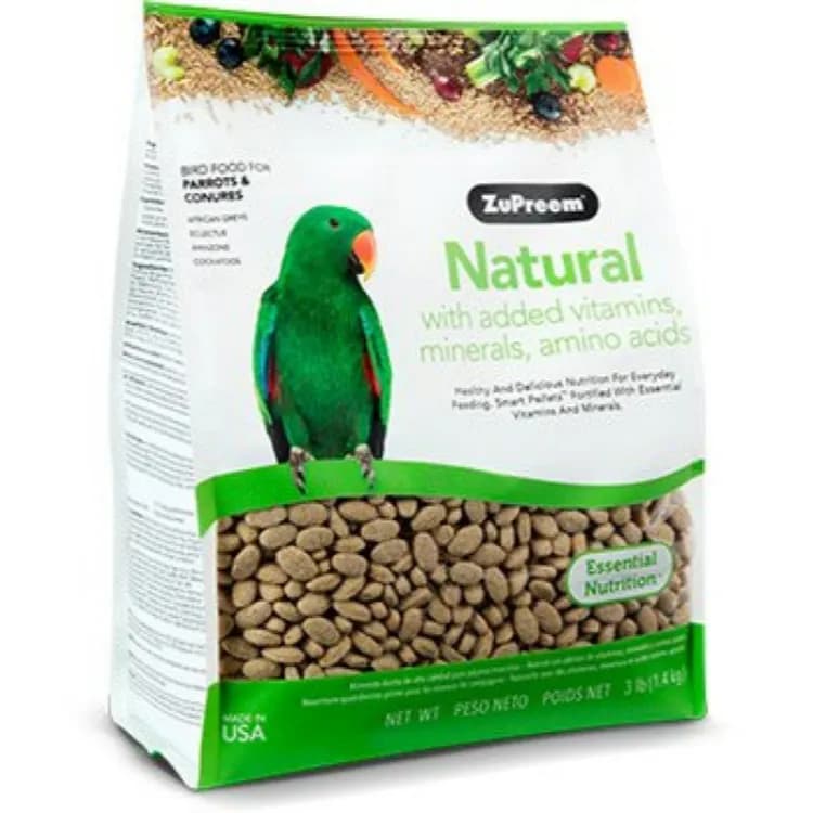 Natural Avian Diet Parrots & Conures 3lb (1.36kg)