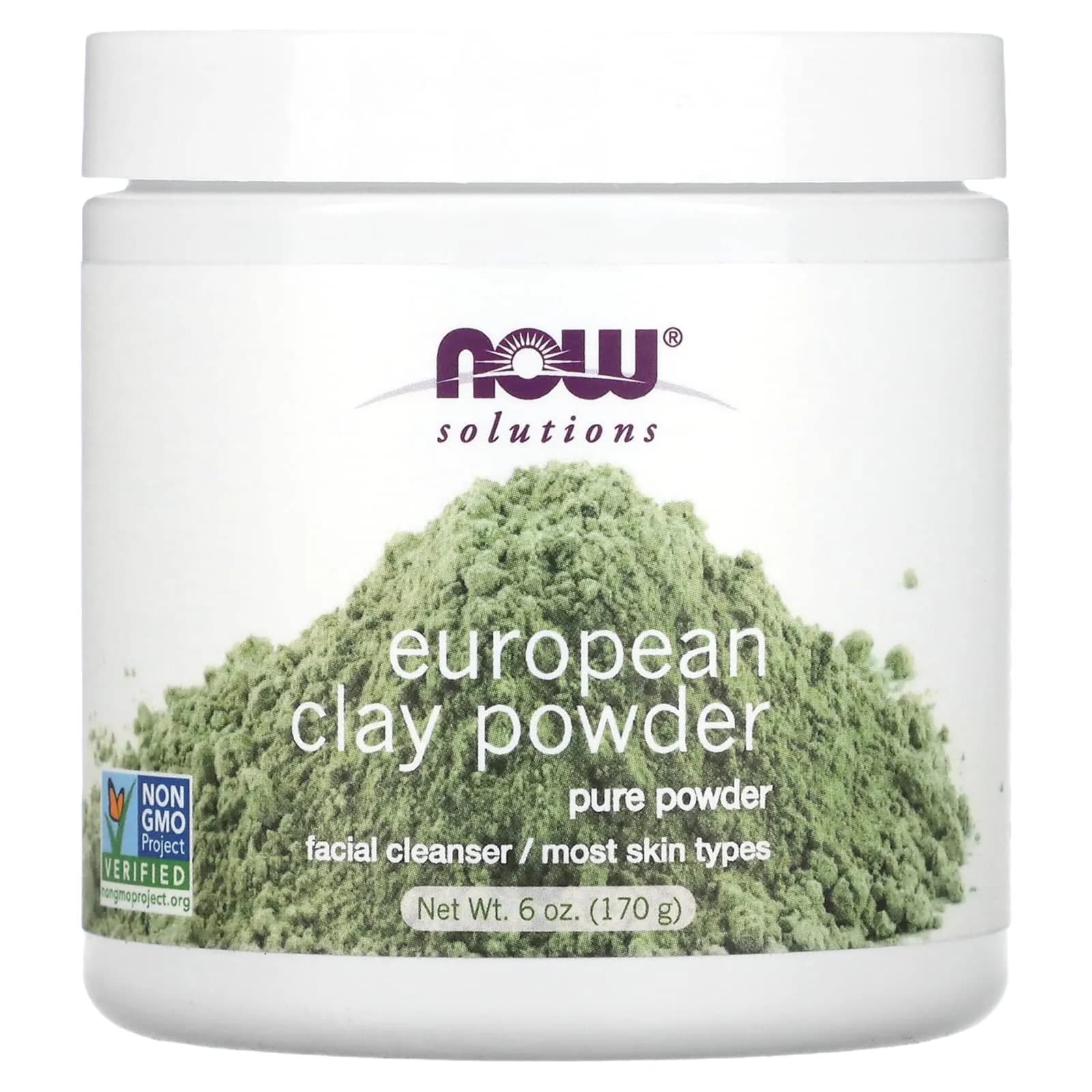 NOW EUROPEAN CLAY POWDER 170 G