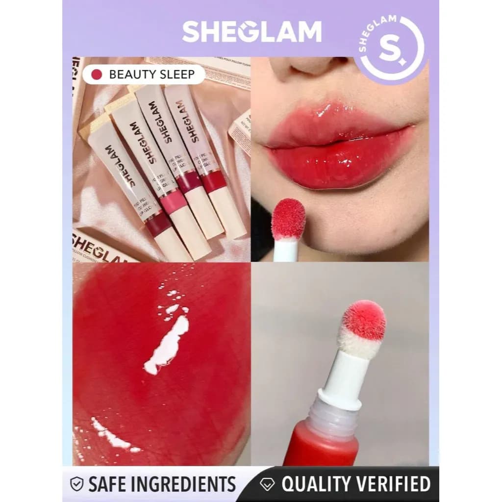 sheglam pout pillow cushion lip gloss BEAUTY SLEEP