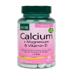 Calcium + Magnesium & Vitamin D 60 Tablets