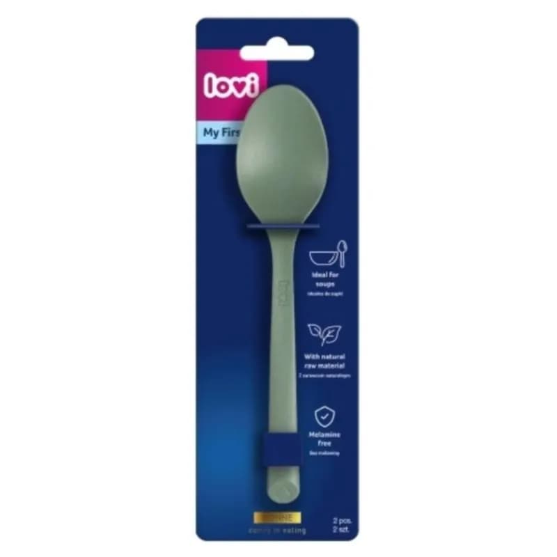 Lovi My First Feeding Spoons Green 2 Pieces-35/582