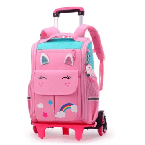 كارتون اطفال حقيبة ظهر مدرسية بعجلات "DT-B1003"
