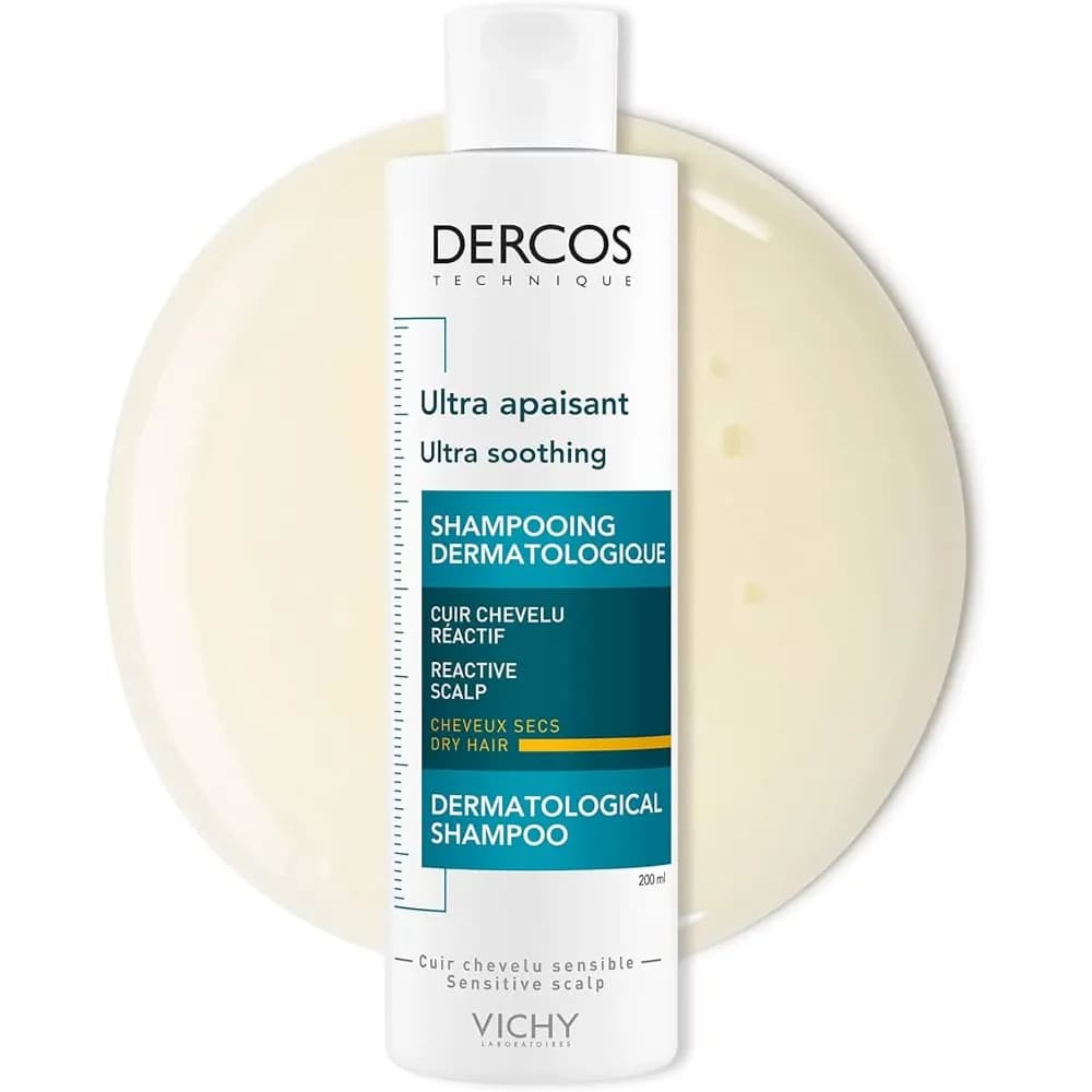 Vichy Dercos Ultra Calmante Shampoo For Dry Hair 200ml