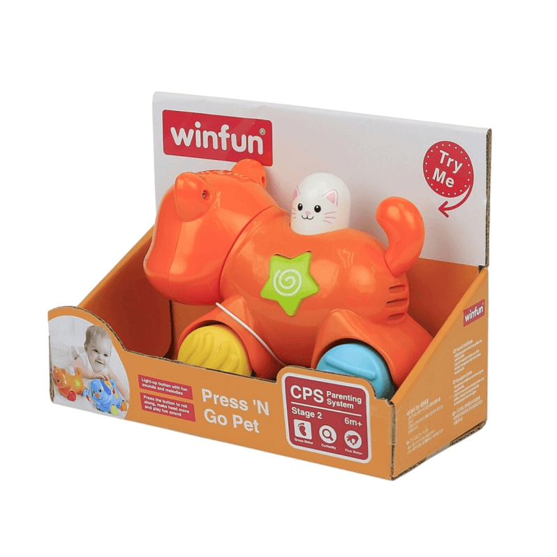 WinFun Press 'N Go Pet Kitten