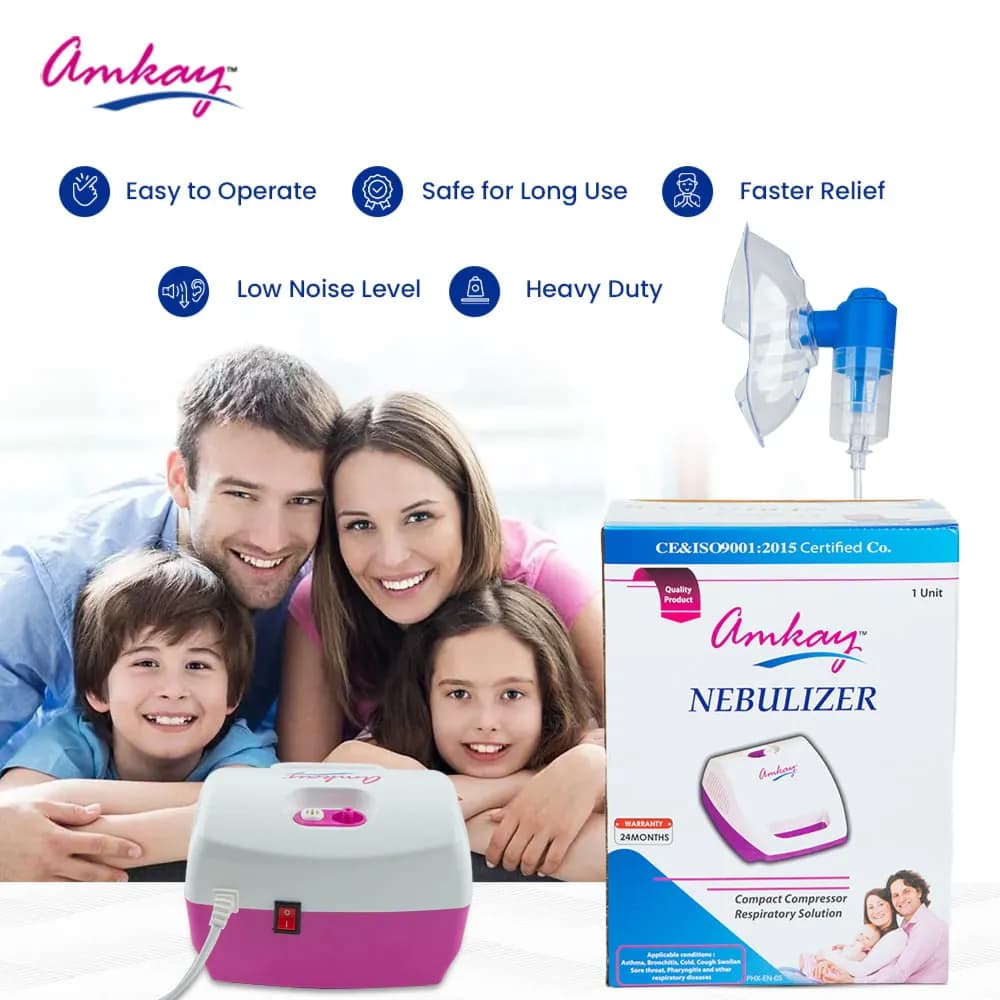 AMKAY COMPACT COMPRESSOR NEBULIZER