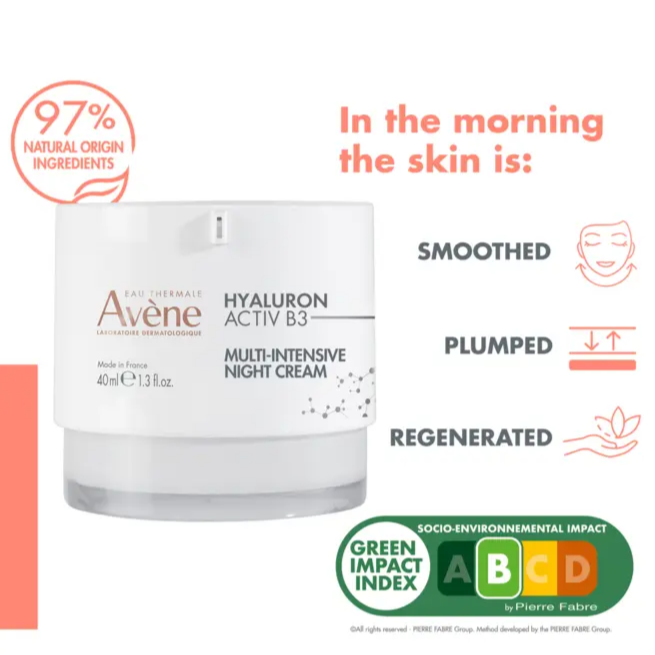 Avene Hyaluron Activ B3 Multi-Intensive Night Cream 40ML