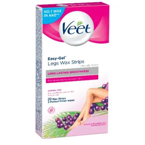 Veet Body And Legs Cold Wax Strips Normal Skin