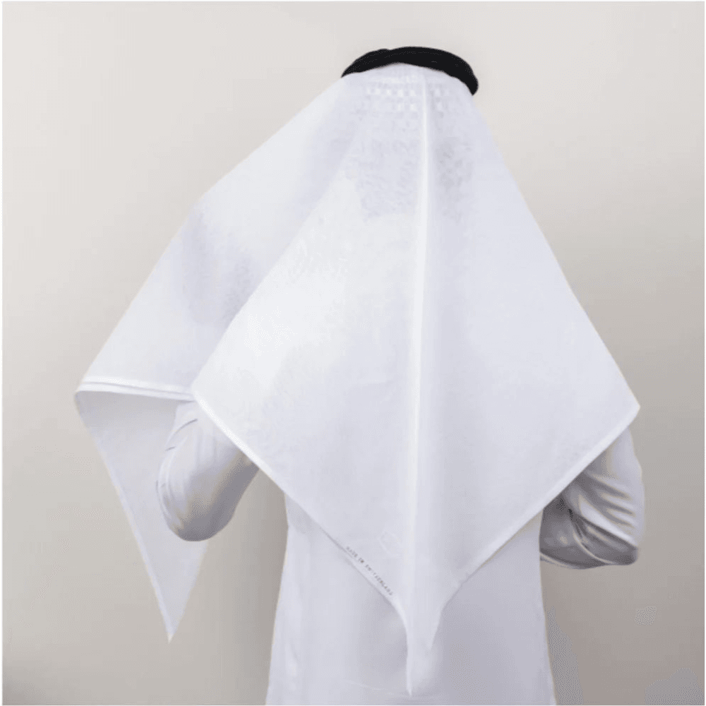 غترة الملكي سادة - على الطراز القطري