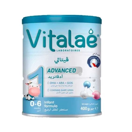 VITALAE ADVANCE 1  MILK 400 GM (INFANT FORMULA 0 TO 6 MONTHS )