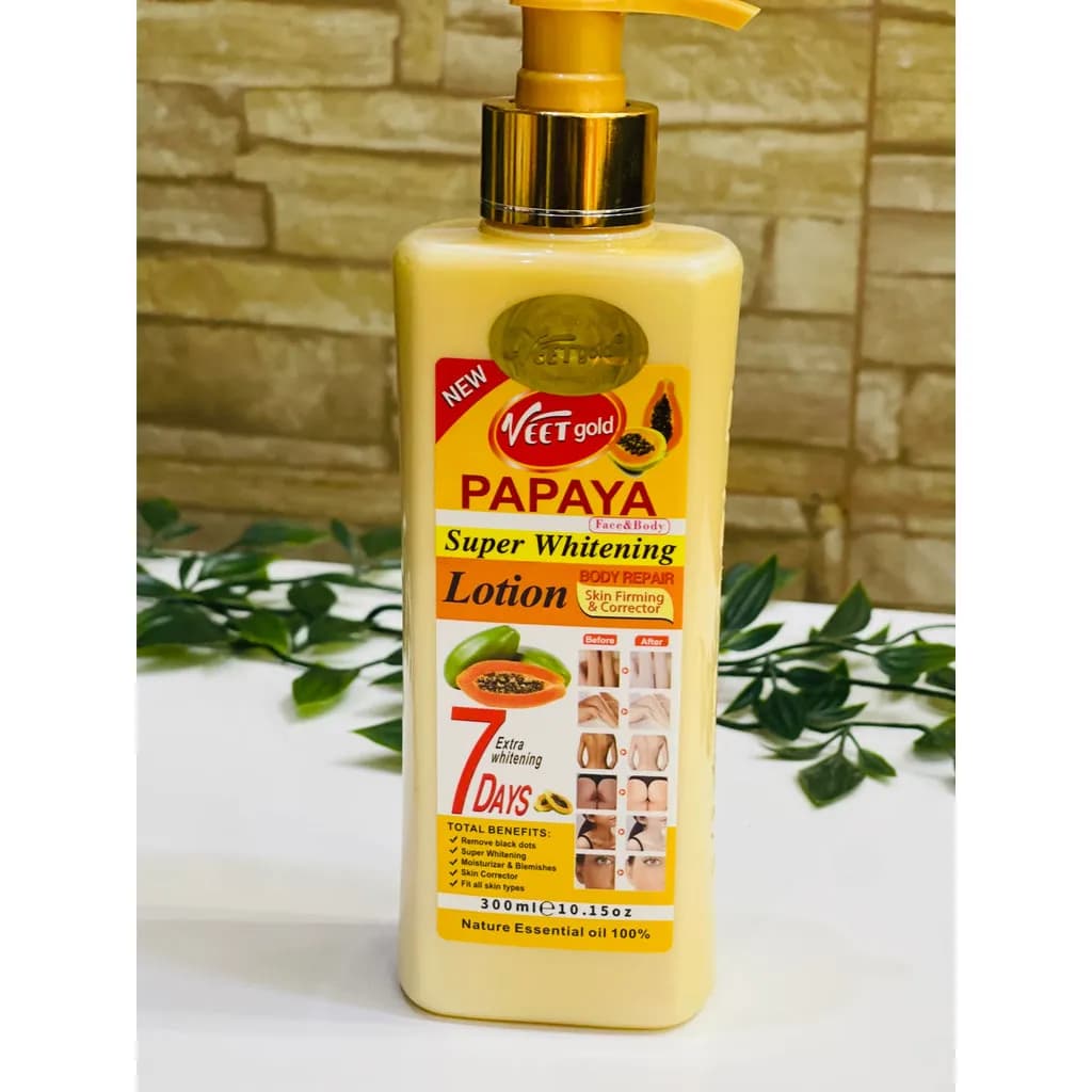 Veet Gold Papaya Super Whitening Lotion 300ml