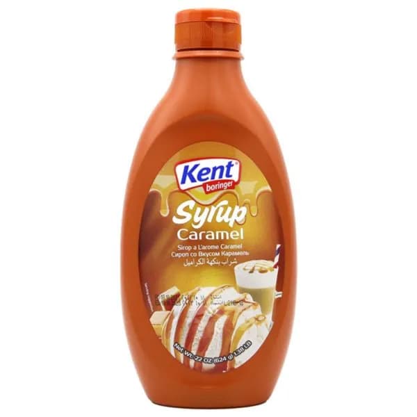 Kent Boringer Caramel Sytup 22oz 624g