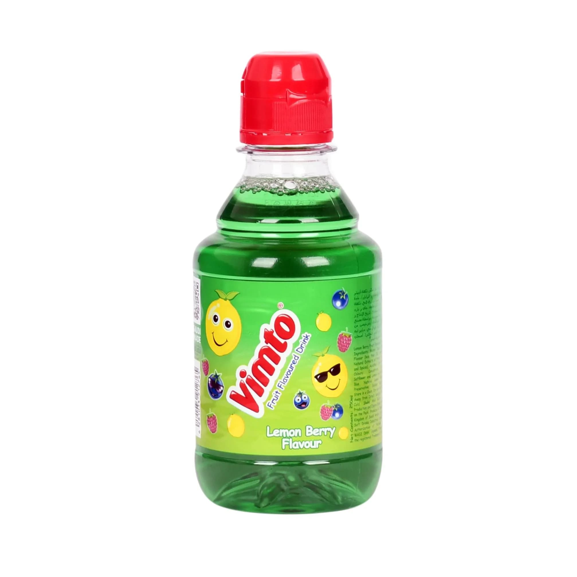 Vimto Green Lemon Berry Juice, 250ml
