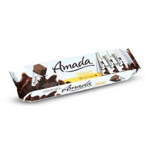 Amada Milk Chocolate Coated Mini Wafers With Hazelnut Cream Filling (18 Pieces) 117 Gr