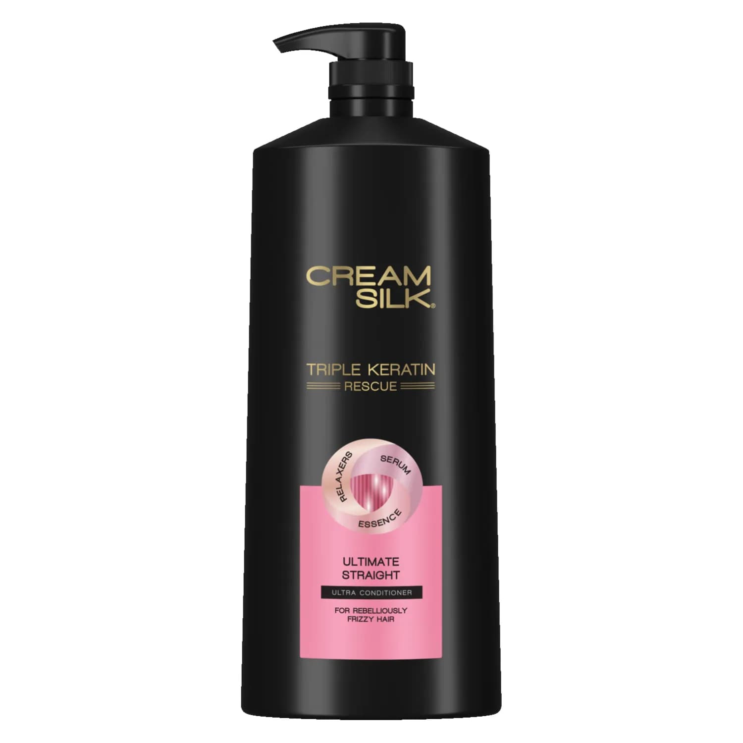 Creamsilk Conditioner 600Ml Triple Keratin Ultimate Straight