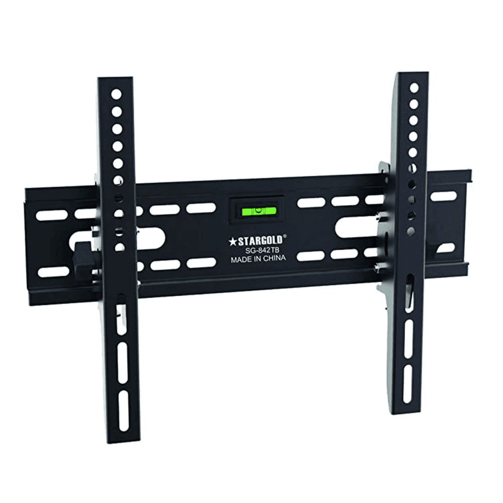 Stargold 17 - 47 Inches Fixed TV Wall Mount Bracket, SG-842TB Black (Fixed movement type)