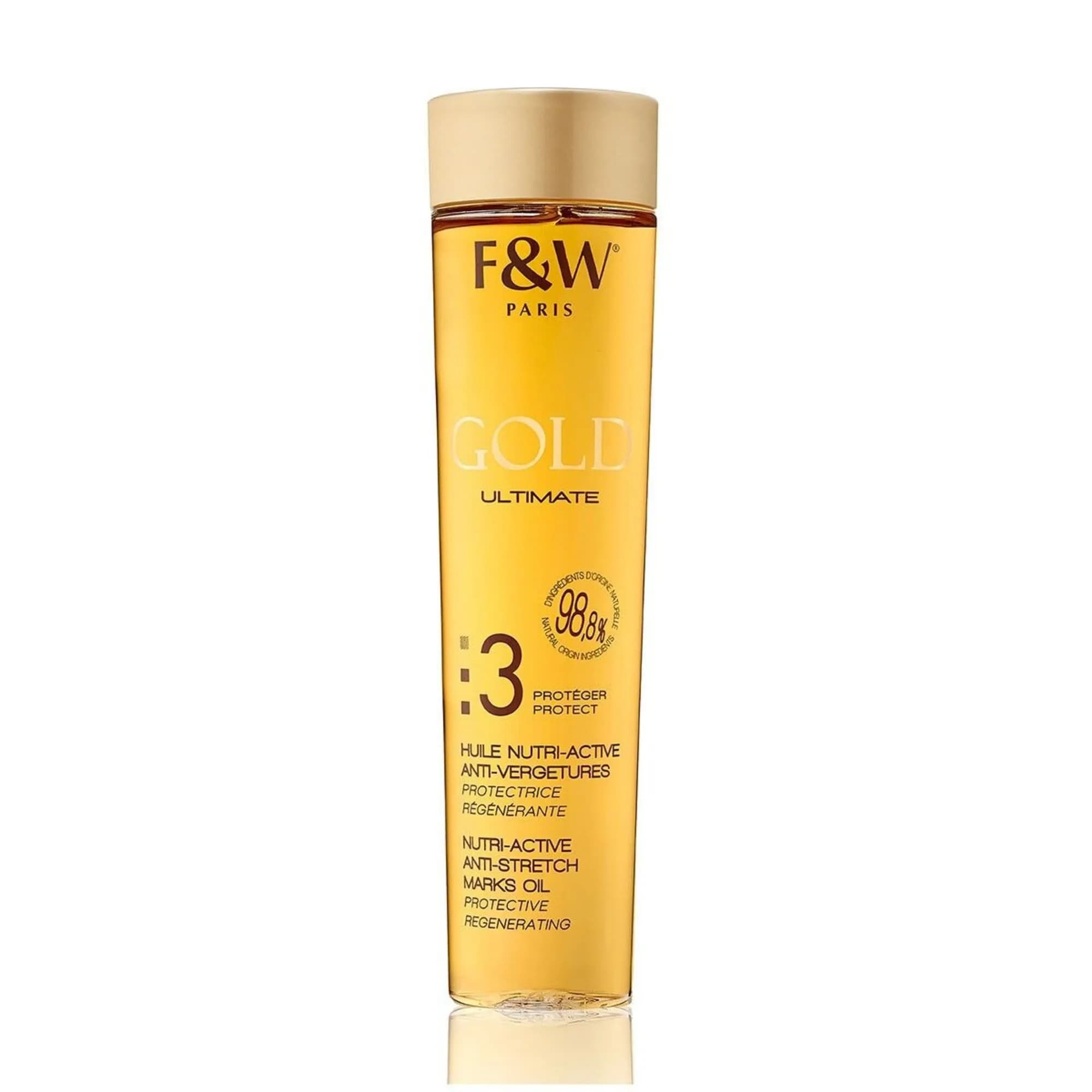 F&W GOLD ANTI-STRETCH MARKS OIL 250 MI