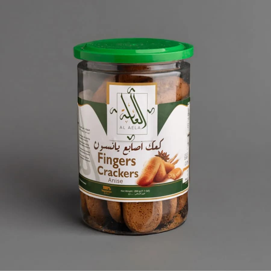 Fingers Crackers Anise 200 g