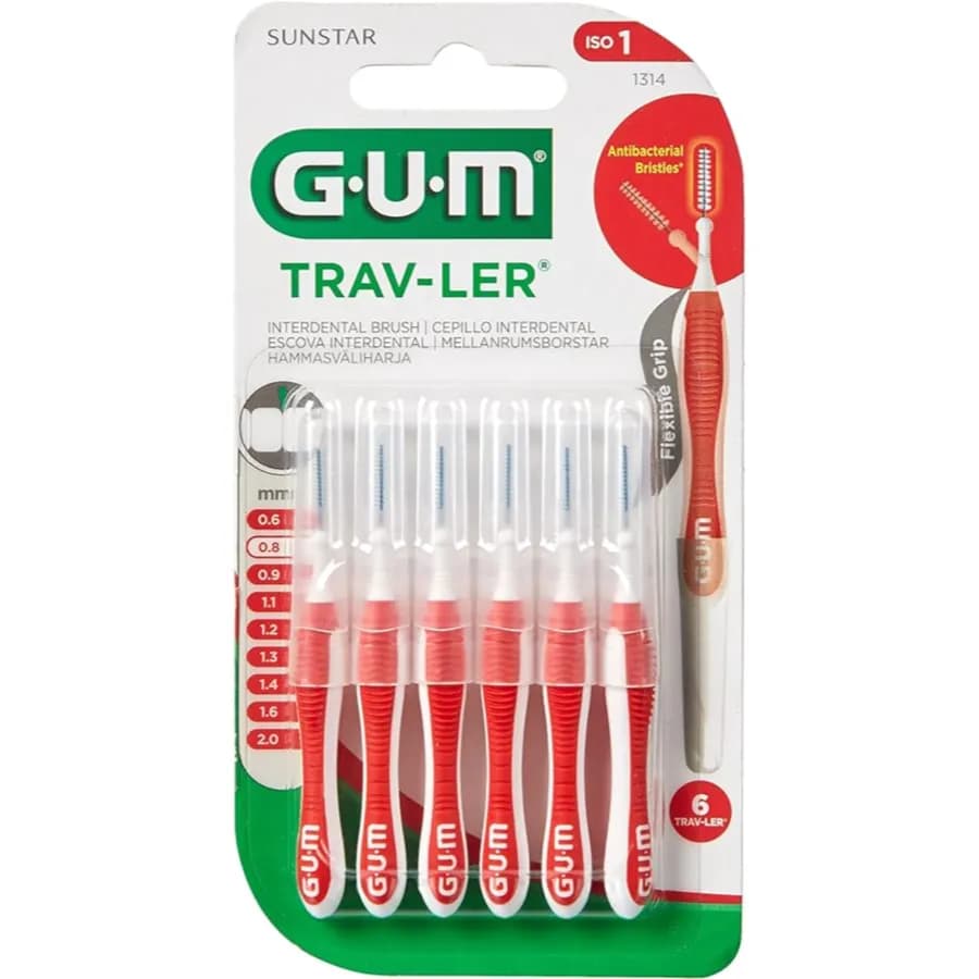 Gum Traveller Inter-Dental Tooth Brush 0.8MM 