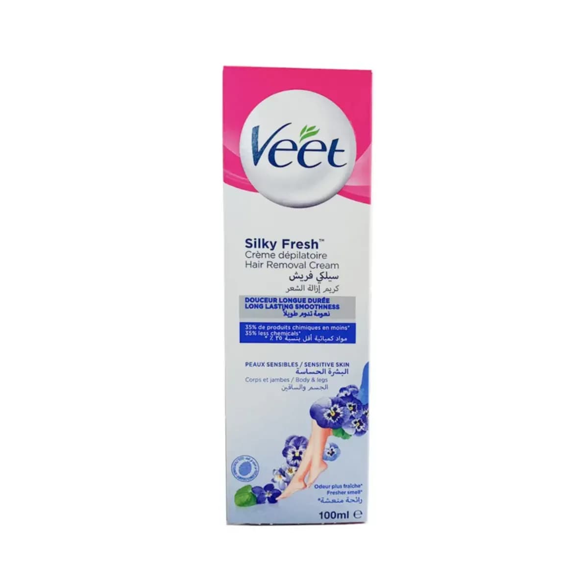 Veet Silky Fresh Hair Removal Cream 100ml