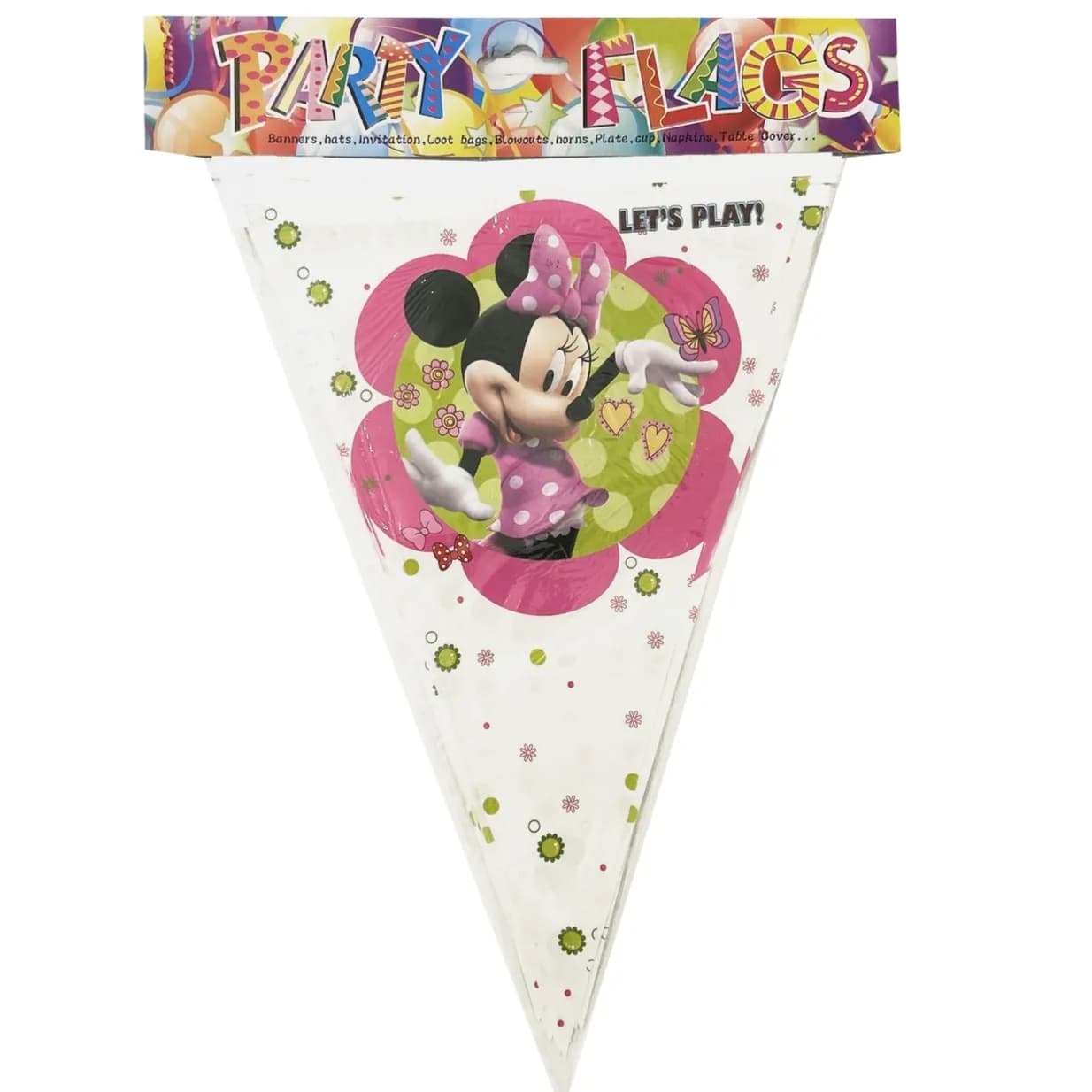 Minnie Mouse Flag Banner