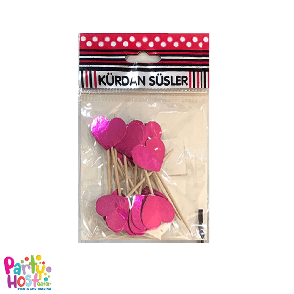 Fuchsia Cake Topper