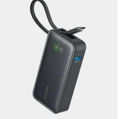 Anker Nano Power Bank 30W built-In USB-C Cable -10000mAh