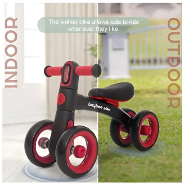 Baybee Ride-On Kids Balance Bike For Toddlers-Red (ROBY47)