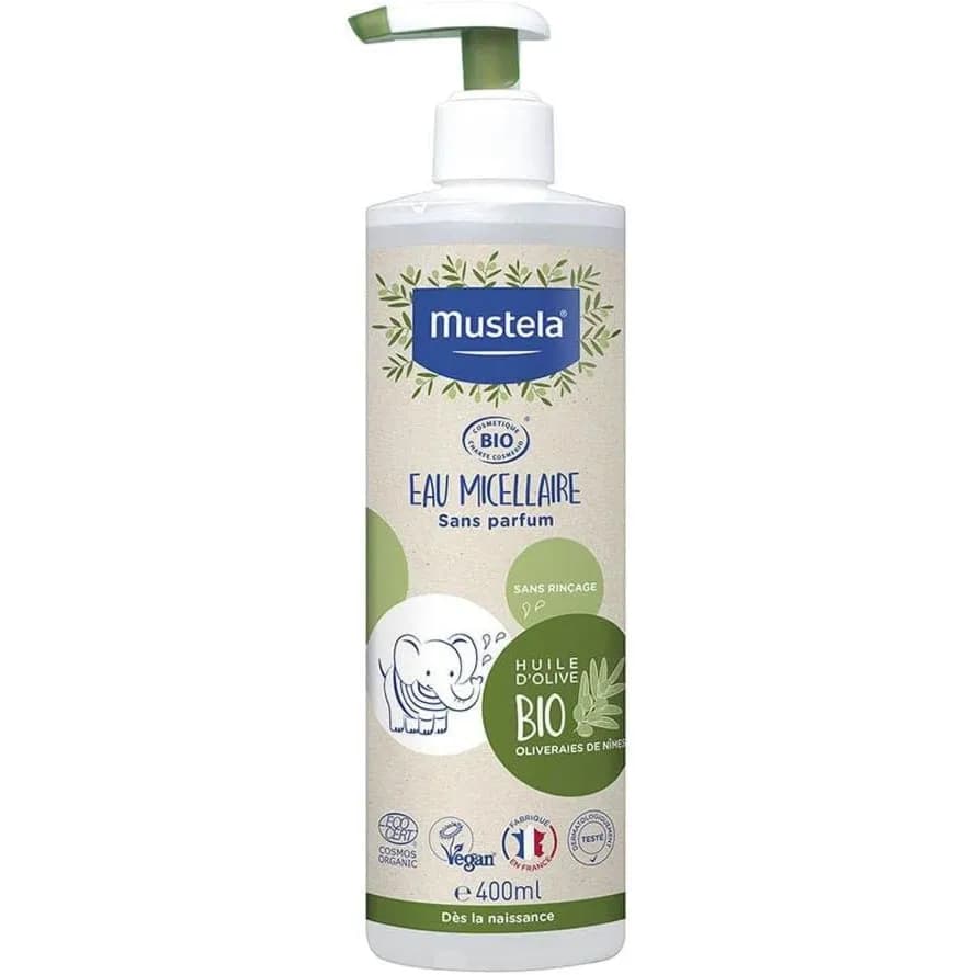 Mustella Gb Organic Certified Micellar Water 400ml