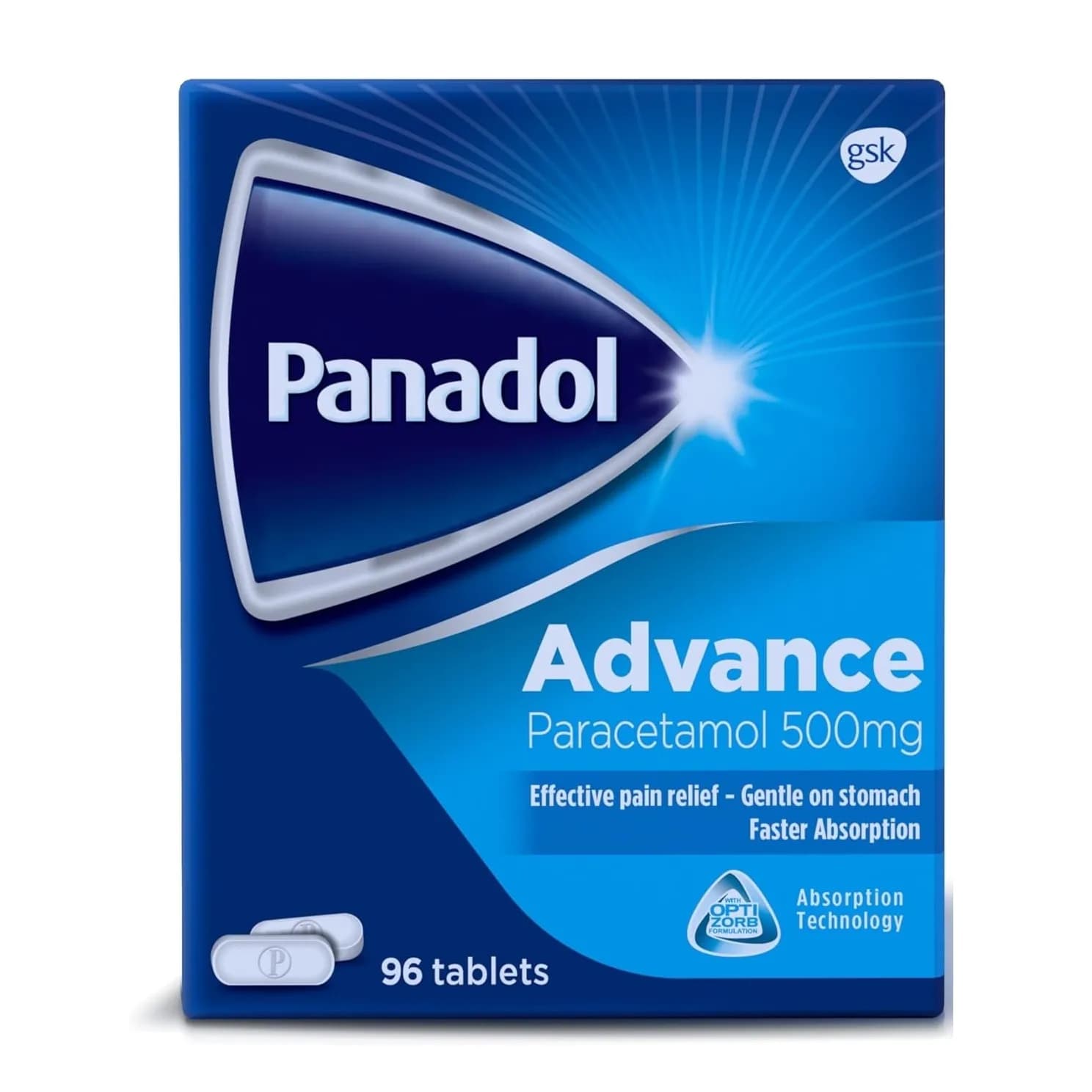 Panadol Advance 500Mg Tablets 96'S