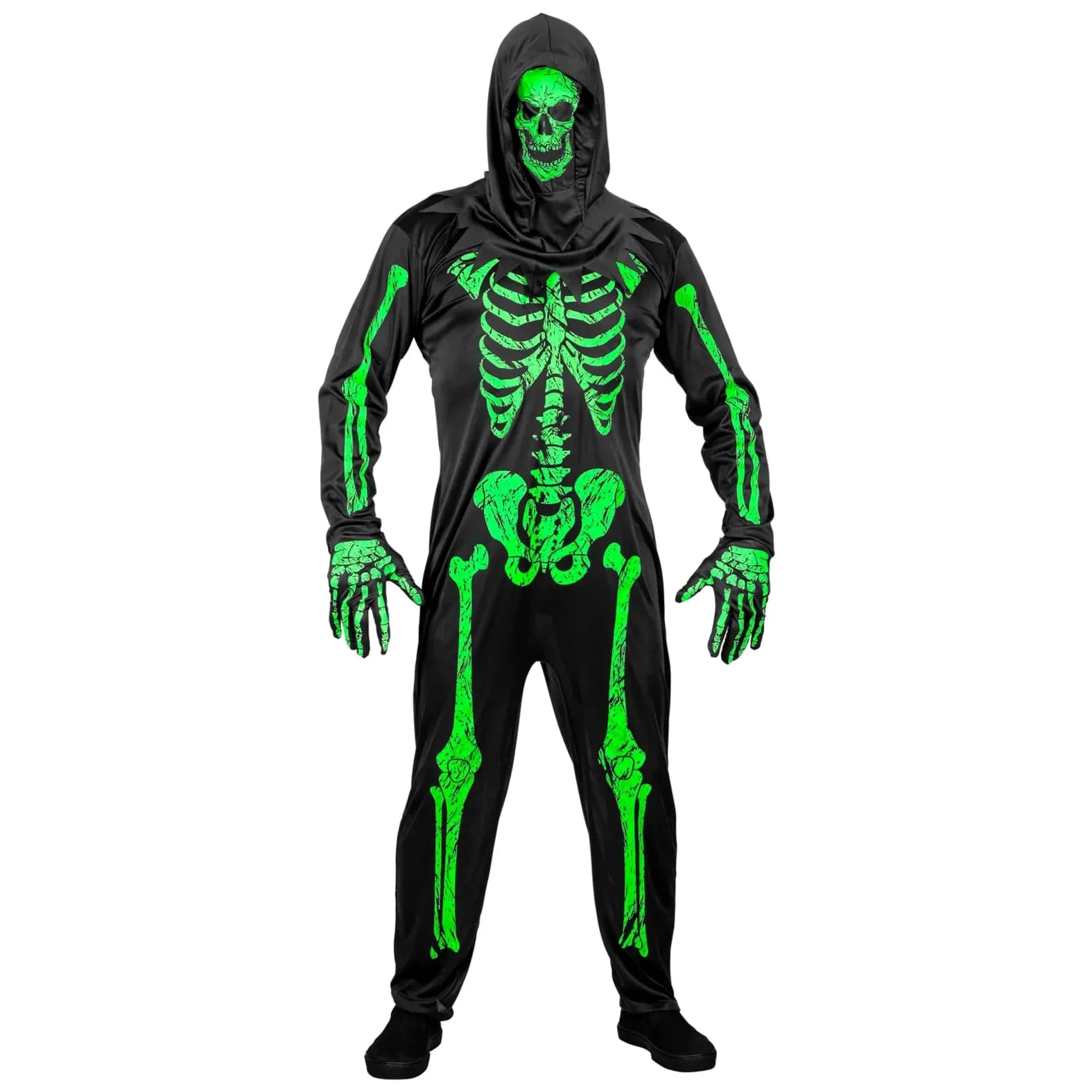 Neon Skeleton Costume Adult