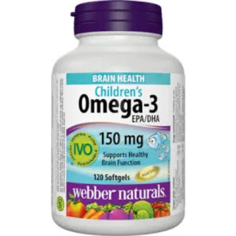 Webber Natural  CHILDRENS OMEGA 3 150 mg