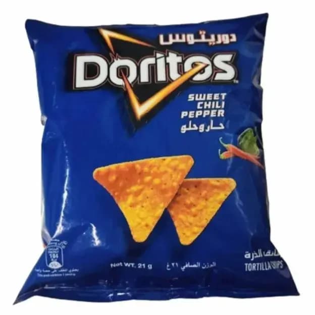 Doritos Tortilla Chips Sweet Chili Pepper 21G