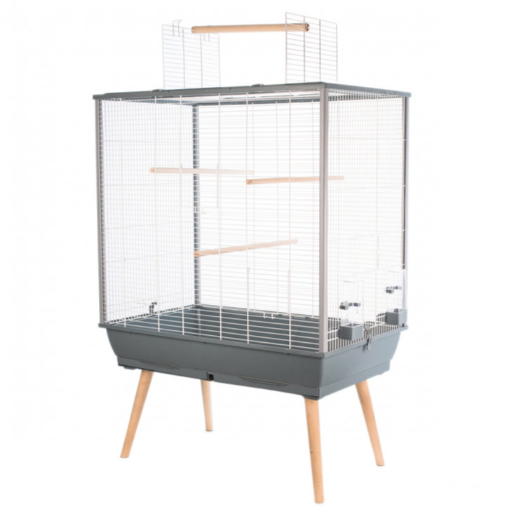 Neo Jelly Bird Cage - Gray 130x48x81 cm