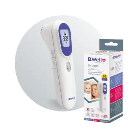 bwell  TH 7000  electronic medical infrared  non contact thermometer 