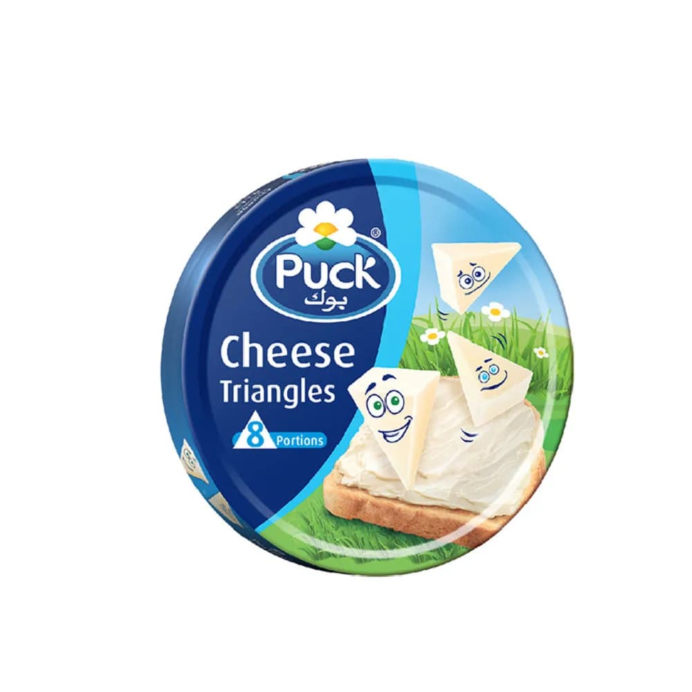 Puck Cheese Triangles 120Gm