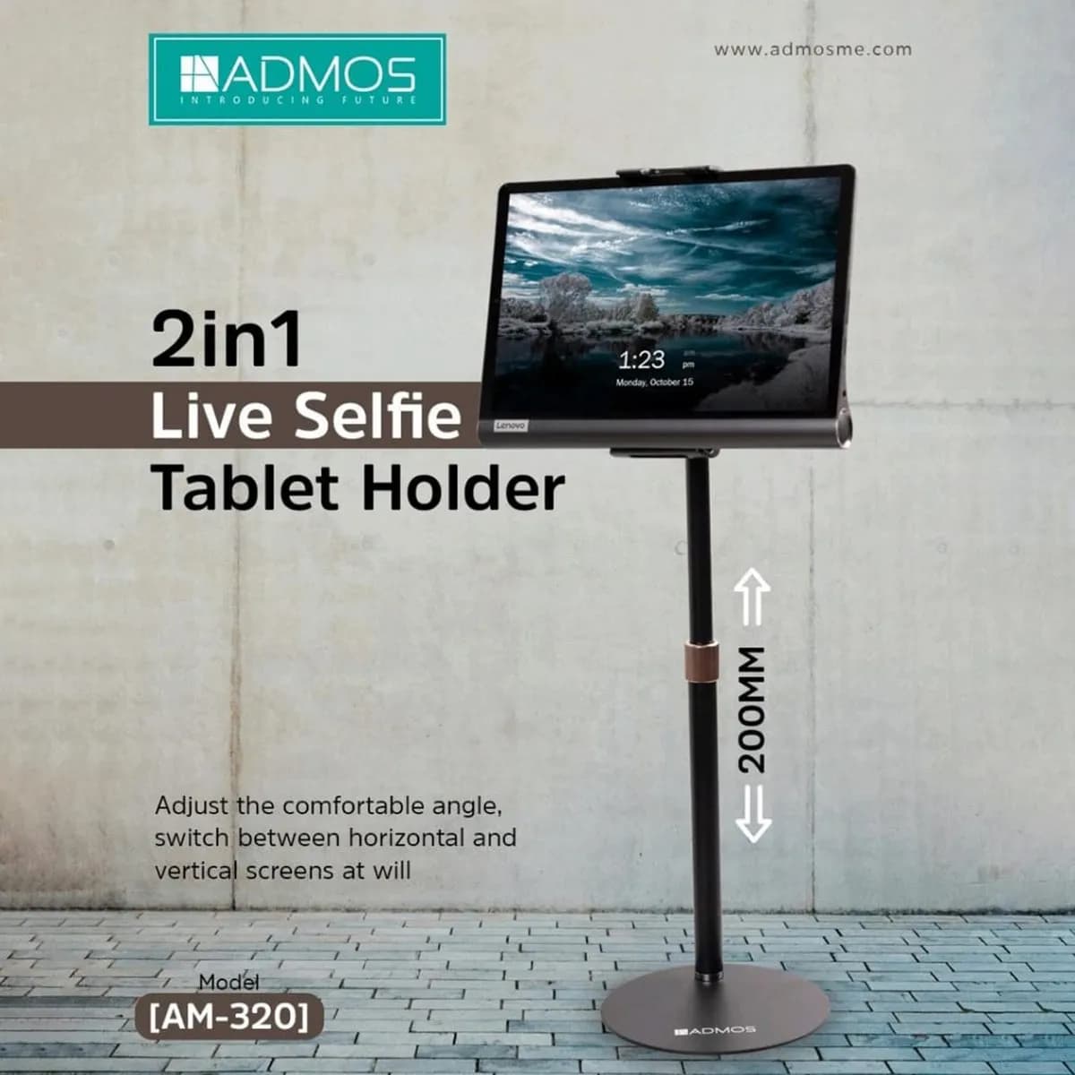 Admos 2in 1tablet Holder