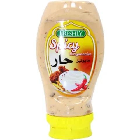 Freshly Spicy Mayonnaise 340Ml