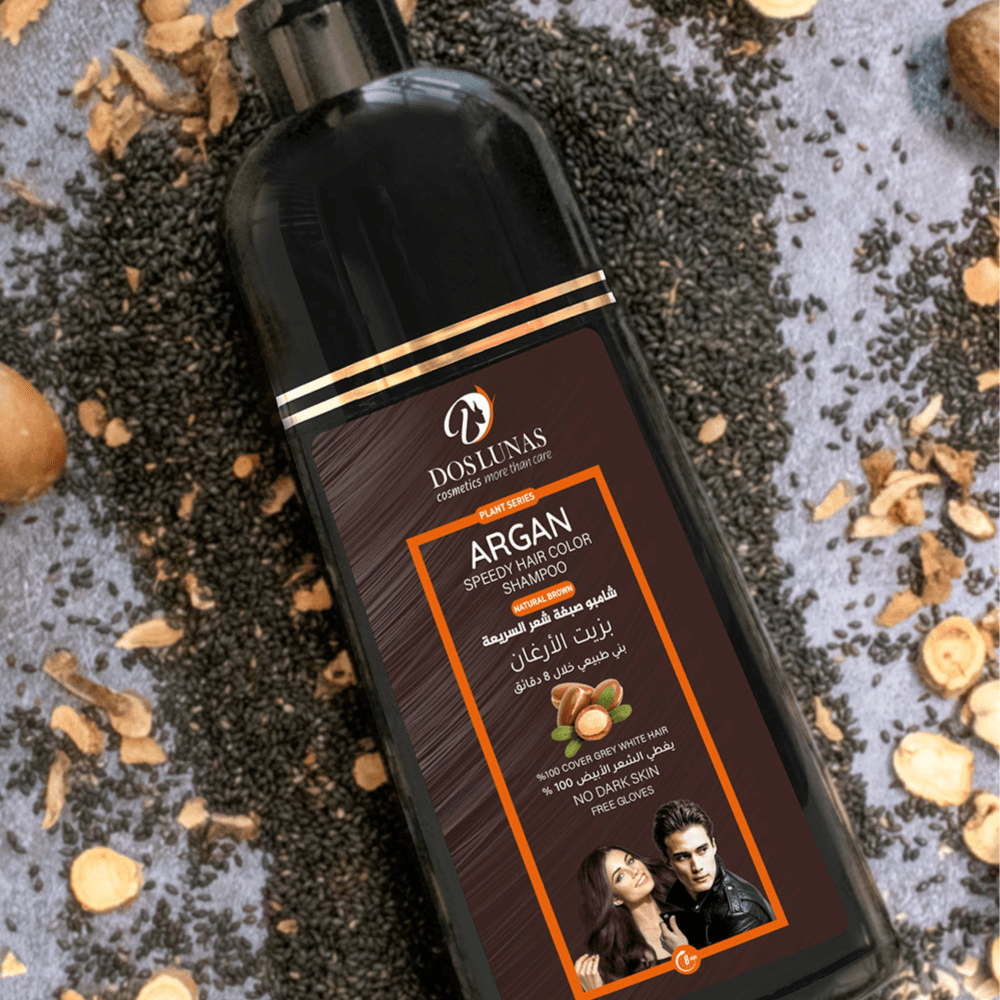 Speedy Hair Color Shampoo Natural Brown 420ml