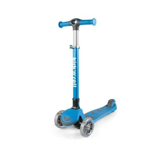 Skid Fusion Kick Roll Foldable Scooter S6 Blue