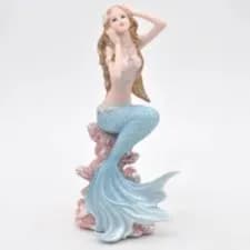 Statue Mermaid Princess for Aquarium