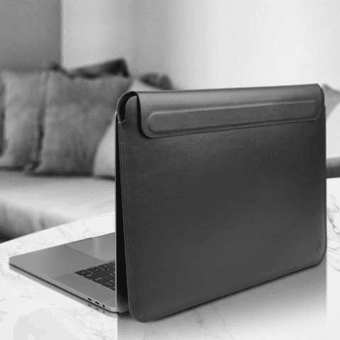 WIWU SKIN PRO II PU LEATHER SLEEVE FOR MACBOOK 13.3" - Brown