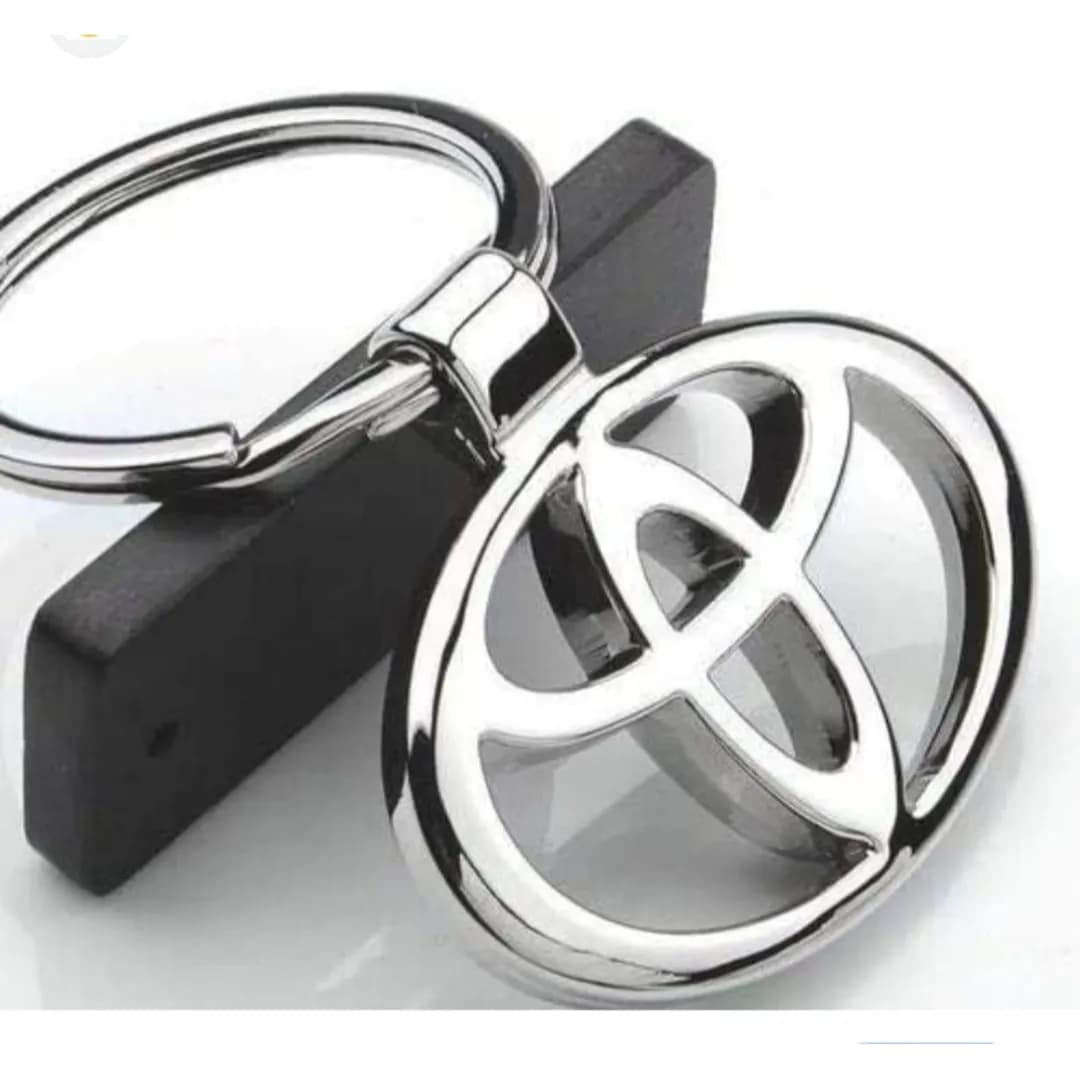 KEYCHAIN Steel DUAL FACE  logo TOYOTA