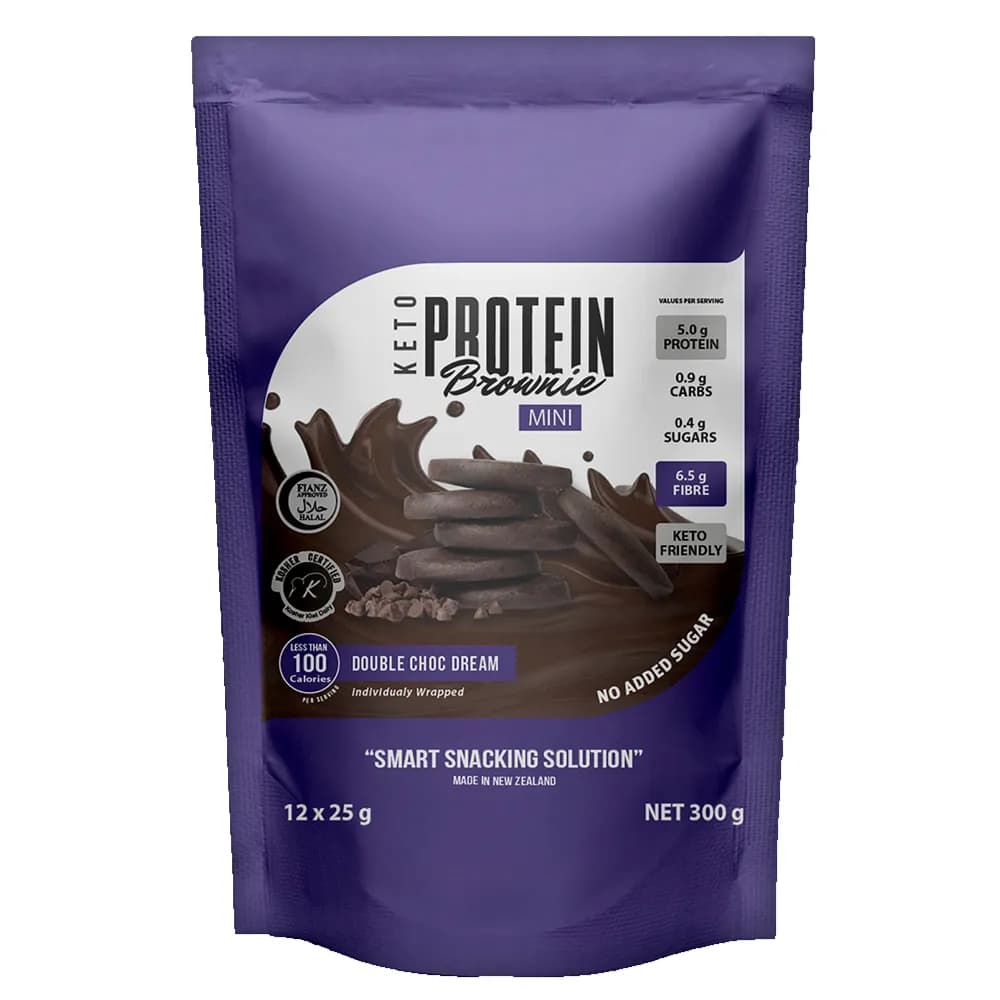 Protein Cookie Double Chocolate Dream Brownie Minis