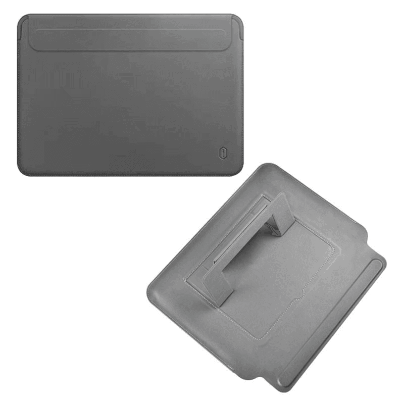 Wiwu Alita Skin Pro Portable Slim Stand Sleeve For MacBook Pro 13.3 Air - grey