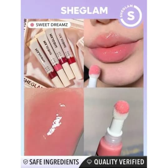 sheglam pout pillow cushion lip gloss sweet dreamz