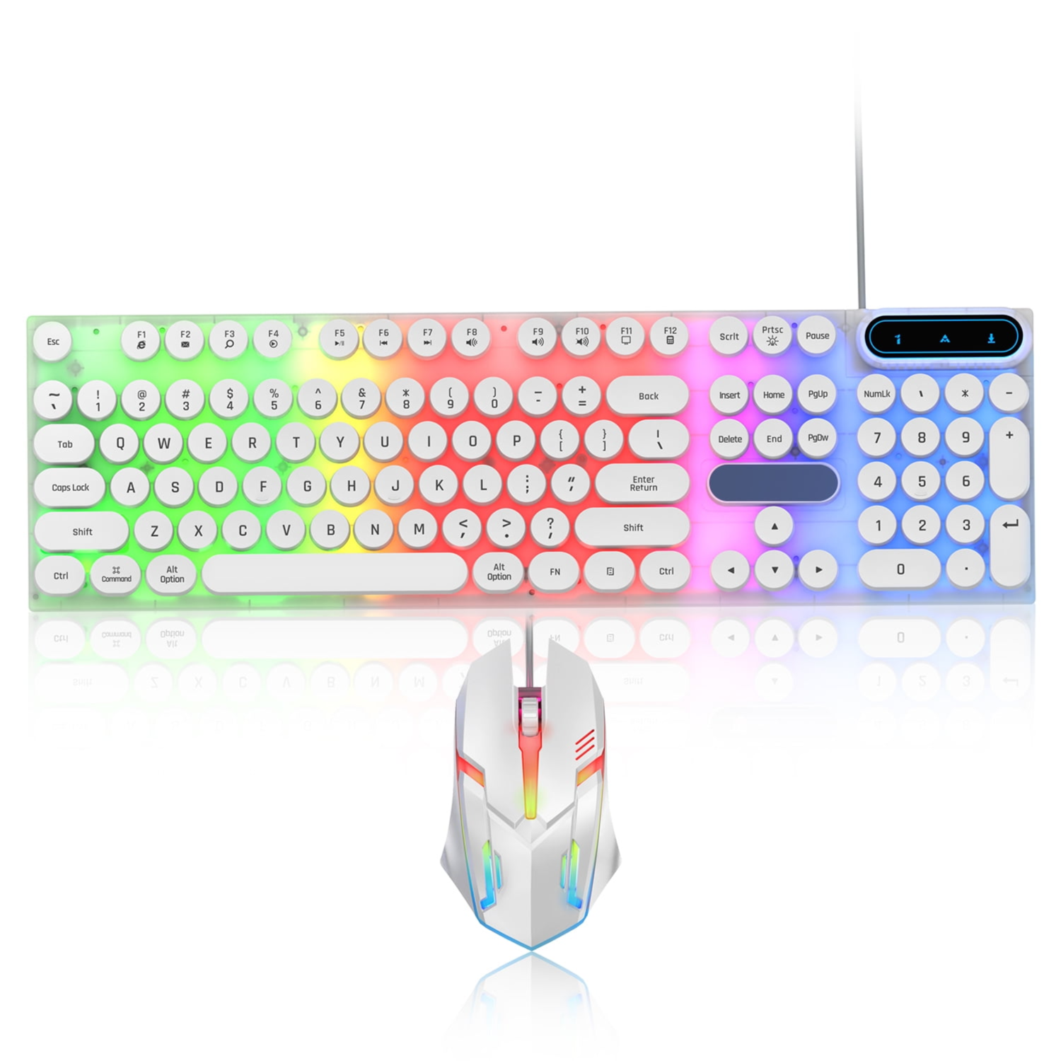 Pantsen PT100 Gaming Wired Keyboard and Mouse Set -364829