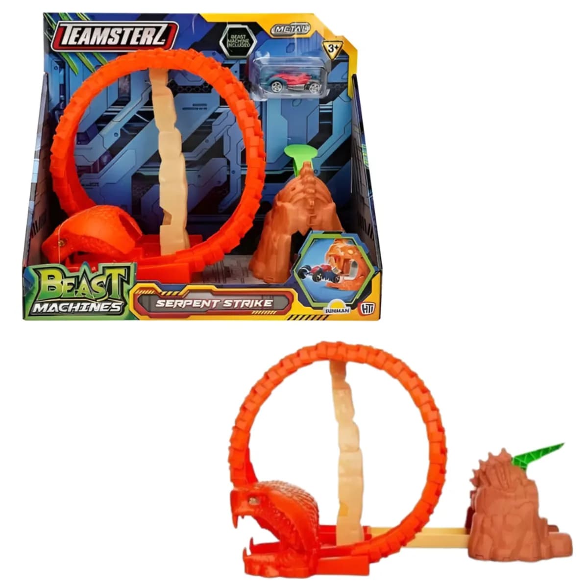 Teamsterz - Beast Machines Serpent Strike Play Set For Kids  - (PSLT47)